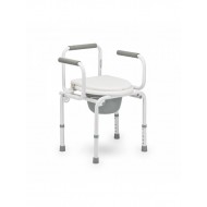 Кресло-туалет с откидными ручками Heiler ВА817 усиленный (до 135 кг)